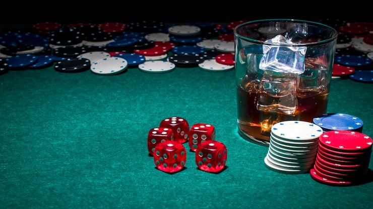 Tampilan meja Baccarat langsung dengan dealer profesional di badak178 slot